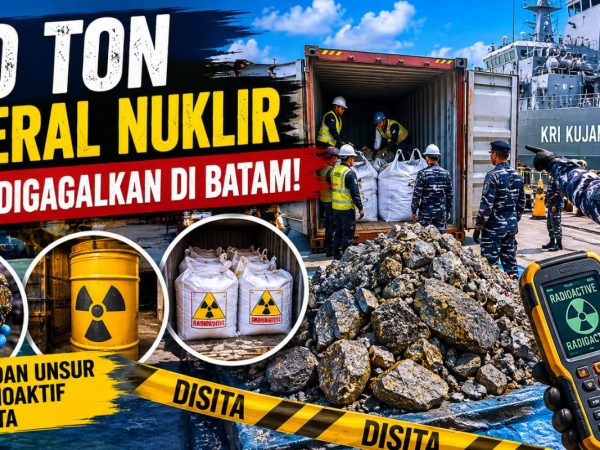 Ekspor Gelap Mineral Nuklir Digagalkan di Batam