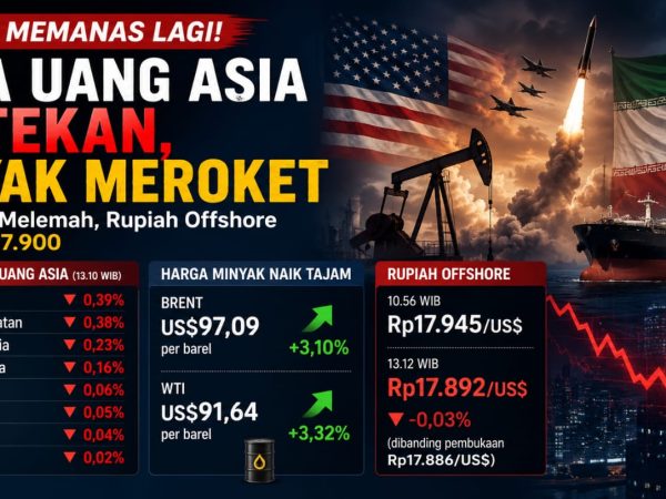 Geopolitik Membara, Dolar Digandrungi: Mata Uang Asia Masuk Zona Merah