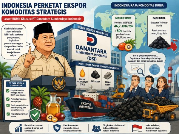 Indonesia Pegang Kunci Sawit dan Batu Bara Dunia, Kebijakan Baru Prabowo Jadi Sorotan