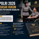 UU Polri 2026 Beri Dasar Hukum Rekrutmen Penyandang Disabilitas