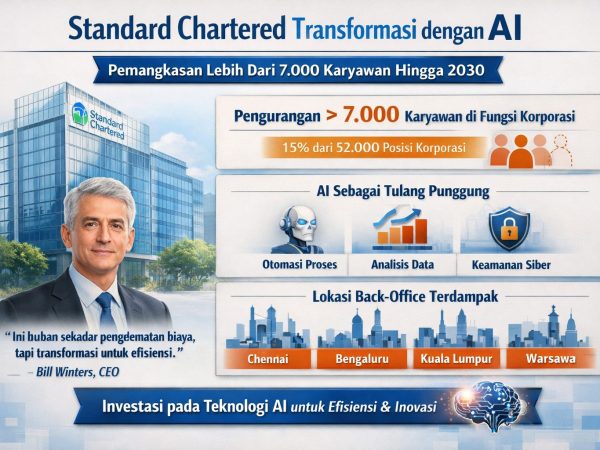 7.000 Karyawan Diganti AI, Standard Chartered Umumkan PHK Massal hingga 2030