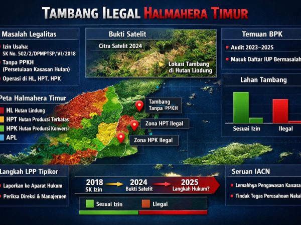 PT Priven Lestari Bakal Dipolisikan, Satelit dan BPK Ungkap Tambang Ilegal