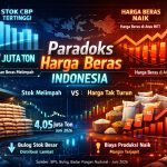 5,2 Juta Ton di Gudang Bulog, tapi Harga Beras Tak Kunjung Turun