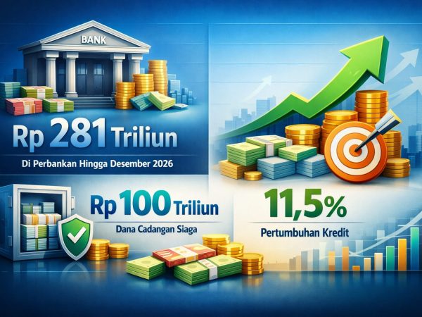 Pemerintah Perpanjang Dana Rp281 Triliun di Perbankan, Siapkan Cadangan Rp100 Triliun untuk Jaga Kredit Tetap Tumbuh