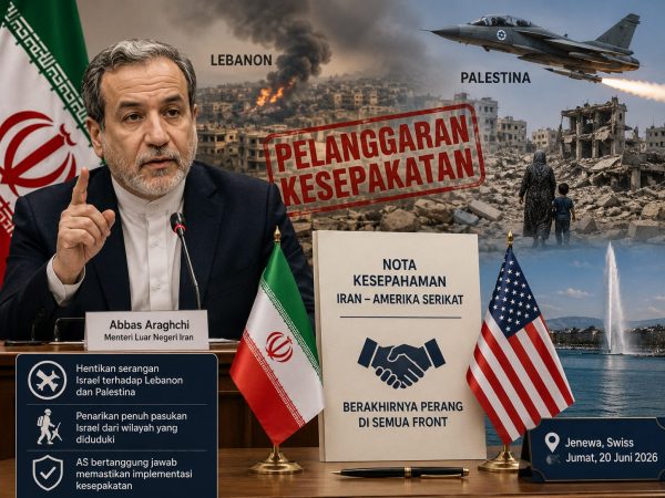 Iran Tegaskan Serangan Israel ke Lebanon dan Palestina Langgar Kesepakatan dengan AS