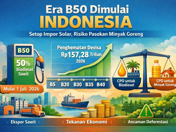 Era B50 Dimulai: Indonesia Klaim Setop Impor Solar, tapi Pasokan Minyak Goreng Jadi Taruhan