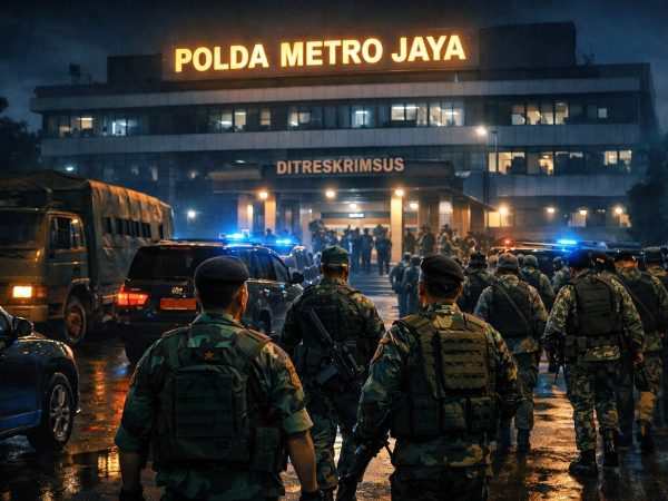 Tentara Kepung Polda Metro: Siapa Melindungi Siapa?