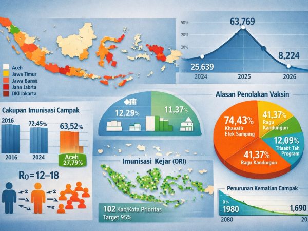Warisan Senyap Pandemi, Bagaimana Covid-19 Membuka Jalan bagi Campak