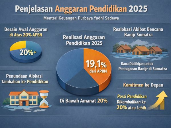 Purbaya Buka Suara soal Anggaran Pendidikan 2025 yang Tak Sampai 20%