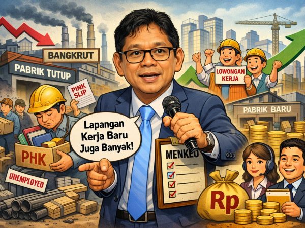 Purbaya Buka Suara soal PHK di Tengah Ekonomi Tumbuh