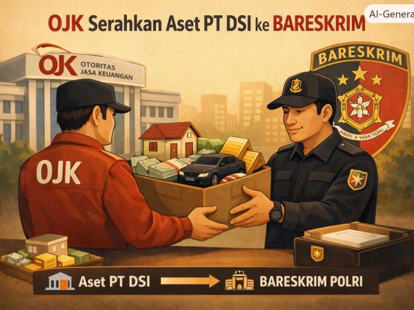 OJK Serahkan Data Aset Dana Lender DSI ke Bareskrim